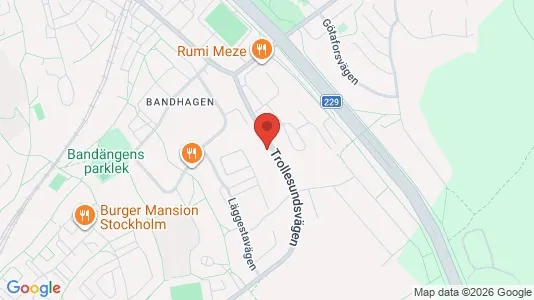 Apartments for rent i Stockholm South - kort over placeringen