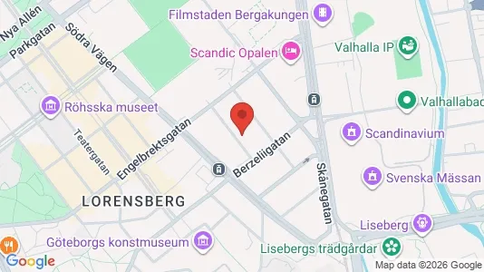 Apartments for rent i Örgryte-Härlanda - kort over placeringen
