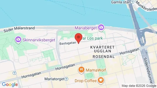 Apartments for rent i Södermalm - kort over placeringen