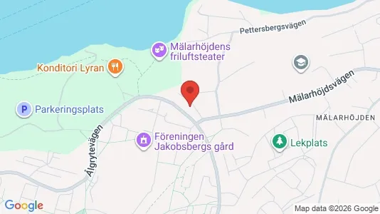 Apartments for rent i Stockholm South - kort over placeringen