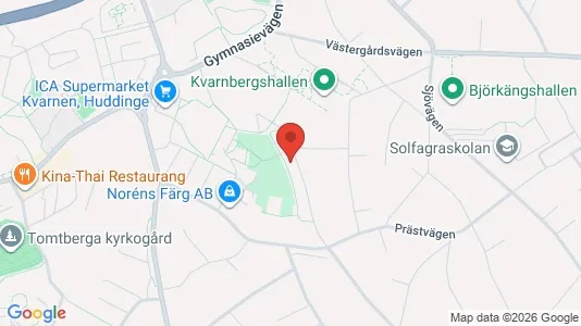Apartments for rent i Huddinge - kort over placeringen