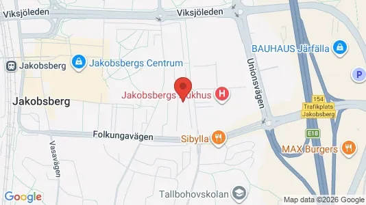 Apartments for rent i Järfälla - kort over placeringen