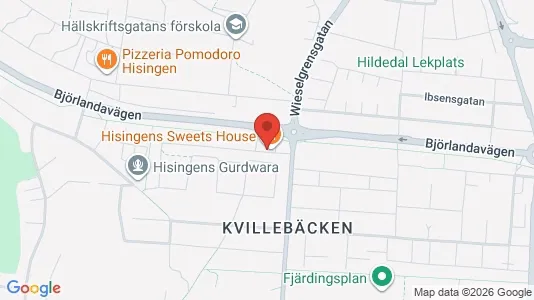 Apartments for rent i Lundby - kort over placeringen