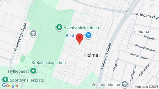 Apartments for rent i Fosie - kort over placeringen