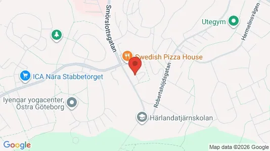 Apartments for rent i Örgryte-Härlanda - kort over placeringen