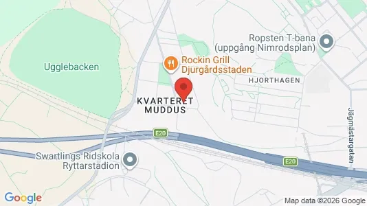 Apartments for rent i Gärdet/Djurgården - kort over placeringen