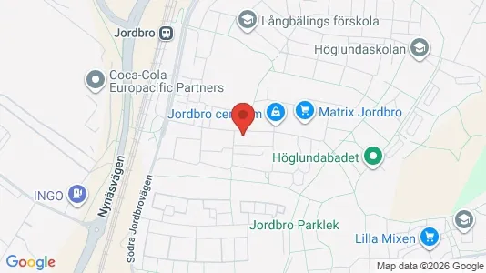 Apartments for rent i Haninge - kort over placeringen