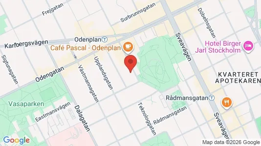 Apartments for rent i Vasastan - kort over placeringen