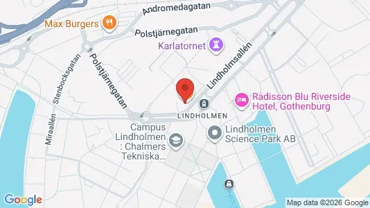 Apartments for rent i Lundby - kort over placeringen