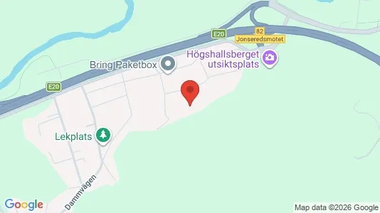 Apartments for rent i Partille - kort over placeringen