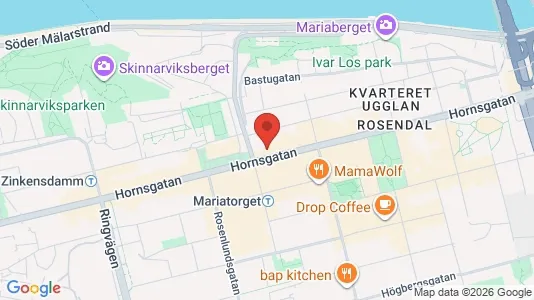Apartments for rent i Södermalm - kort over placeringen