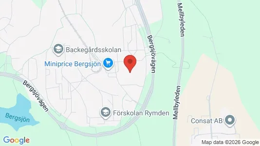 Apartments for rent i Gothenburg East - kort over placeringen