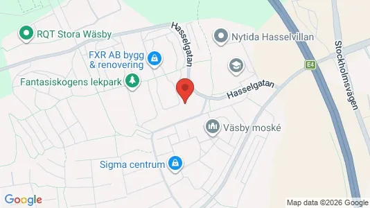 Apartments for rent i Upplands Väsby - kort over placeringen