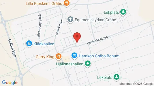Apartments for rent i Lerum - kort over placeringen