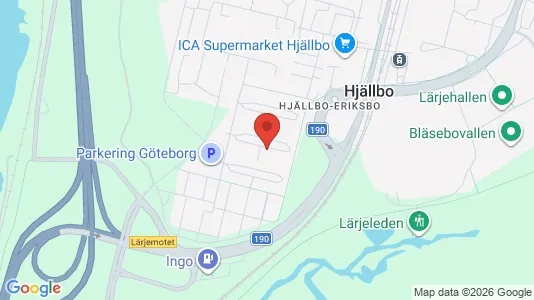 Apartments for rent i Angered - kort over placeringen