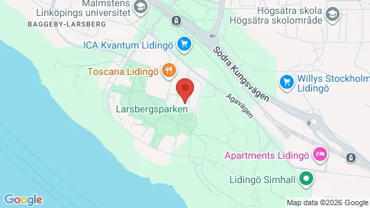 Apartments for rent i Lidingö - kort over placeringen