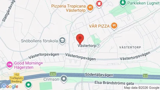 Apartments for rent i Stockholm South - kort over placeringen