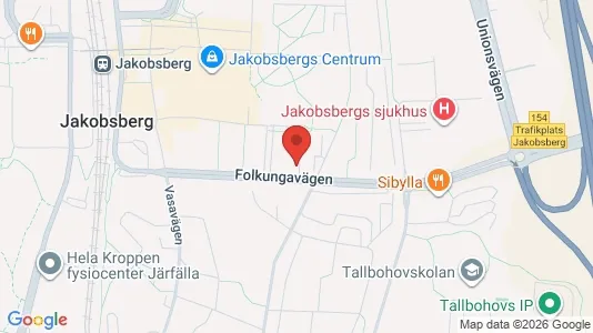 Apartments for rent i Järfälla - kort over placeringen