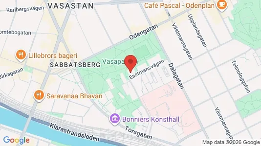 Apartments for rent i Vasastan - kort over placeringen
