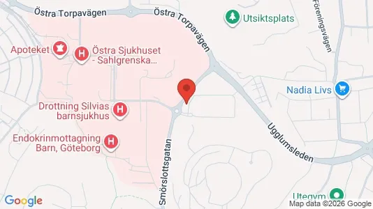 Apartments for rent i Örgryte-Härlanda - kort over placeringen