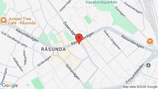 Apartments for rent i Solna - kort over placeringen