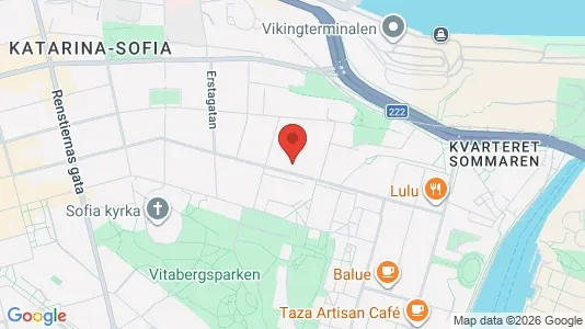 Apartments for rent i Södermalm - kort over placeringen