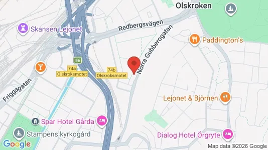 Apartments for rent i Örgryte-Härlanda - kort over placeringen