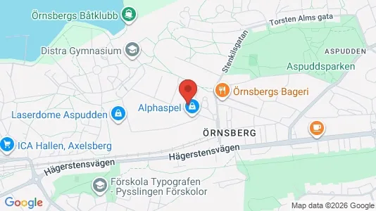 Apartments for rent i Stockholm South - kort over placeringen
