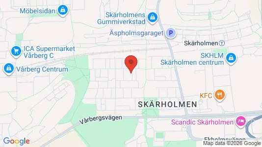 Apartments for rent i Stockholm South - kort over placeringen