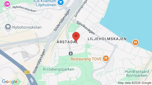 Apartments for rent i Södermalm - kort over placeringen