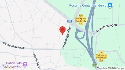 Apartments for rent i Danderyd - kort over placeringen