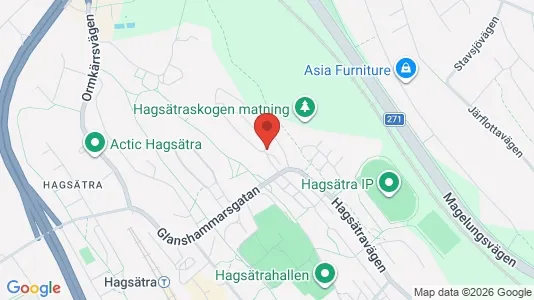 Apartments for rent i Stockholm South - kort over placeringen