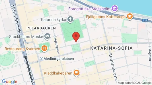 Apartments for rent i Södermalm - kort over placeringen