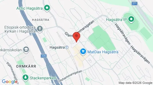 Apartments for rent i Stockholm South - kort over placeringen