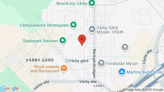 Apartments for rent i Huddinge - kort over placeringen
