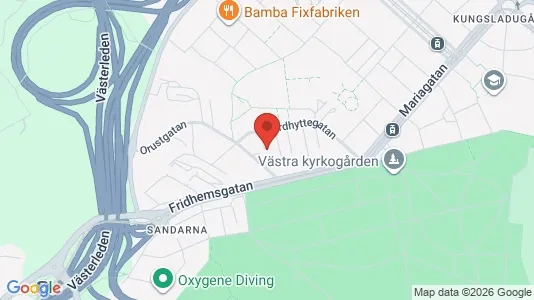Apartments for rent i Majorna-Linné - kort over placeringen