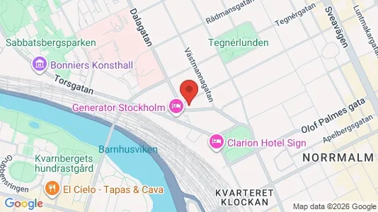 Apartments for rent i Stockholm City - kort over placeringen