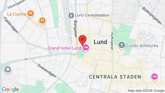 Apartments for rent i Lund - kort over placeringen