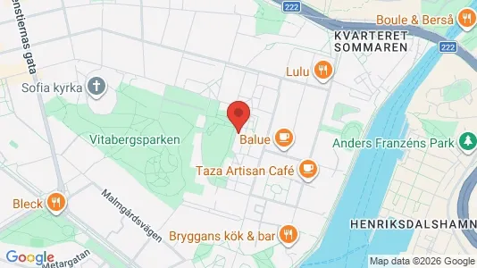 Apartments for rent i Södermalm - kort over placeringen