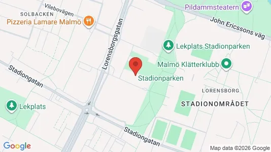 Apartments for rent i Malmö City - kort over placeringen