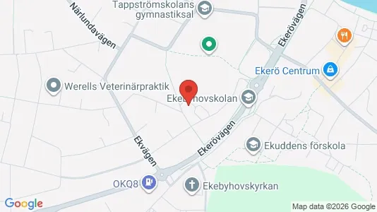 Apartments for rent i Ekerö - kort over placeringen