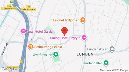 Apartments for rent i Örgryte-Härlanda - kort over placeringen