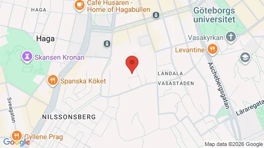 Apartments for rent i Gothenburg City Centre - kort over placeringen