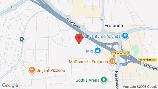Apartments for rent i Askim-Frölunda-Högsbo - kort over placeringen