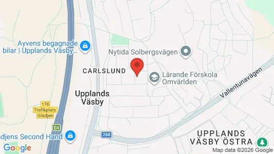Apartments for rent i Upplands Väsby - kort over placeringen
