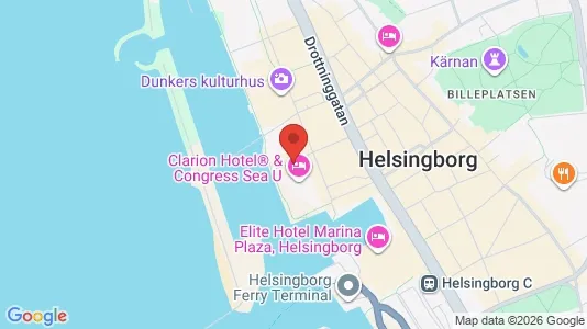 Apartments for rent i Helsingborg - kort over placeringen