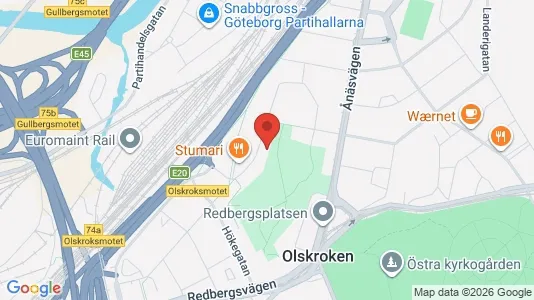 Apartments for rent i Örgryte-Härlanda - kort over placeringen