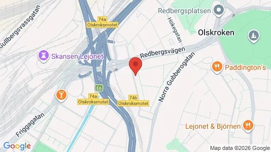 Apartments for rent i Örgryte-Härlanda - kort over placeringen
