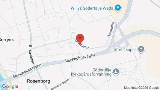 Apartments for rent i Södertälje - kort over placeringen