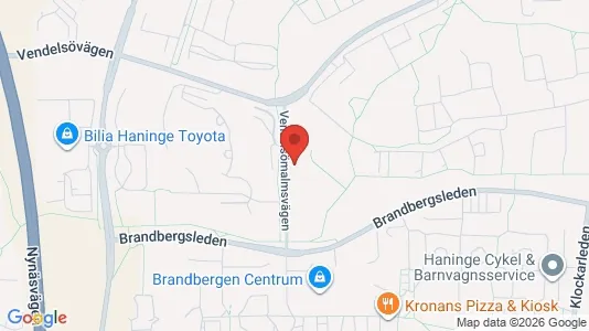 Apartments for rent i Haninge - kort over placeringen